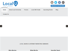 Tablet Screenshot of localu.org